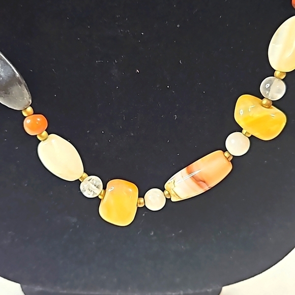 Mixed Stone Necklace - Picture 3 of 5